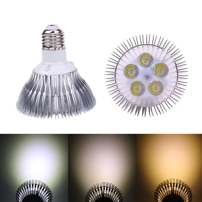 

5W Par30 E27 LED Lights Spotlight AC 85 - 265V DC 12V for Domestic Lighting Warm white Cold white Natural white