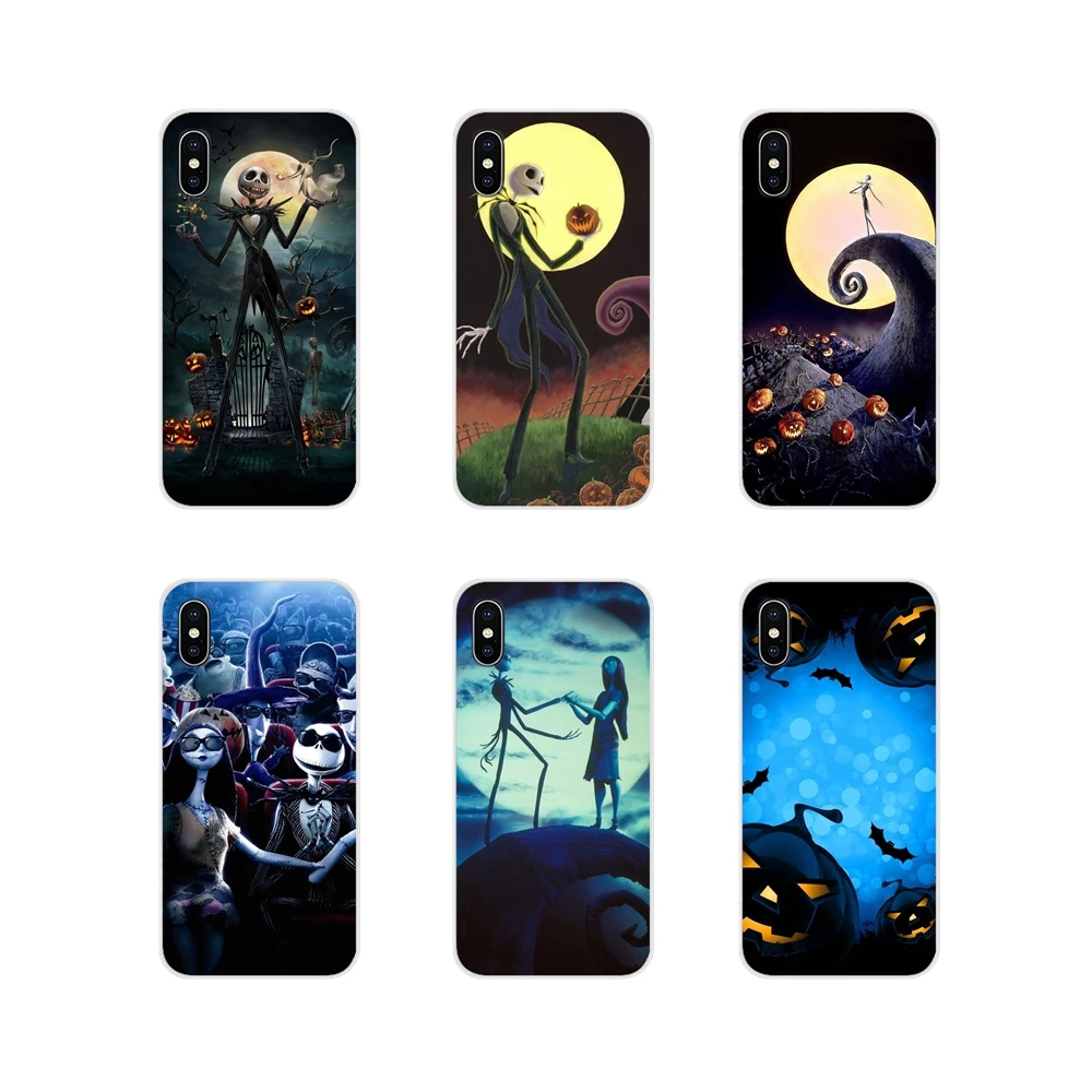Cell Phone Case For Xiaomi Mi4 Mi5 Mi5S Mi6 Mi A1 A2 5X 6X 8 9 Lite SE Pro Max Mix 2 3 2S Nightmare Before Christmas alloween | Мобильные