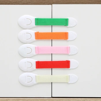 

1PC Cabinet Safety Lock for Baby Furniture Door Drawer Lock Refrigerator Safety Locks Child Proof Infant Protector New~