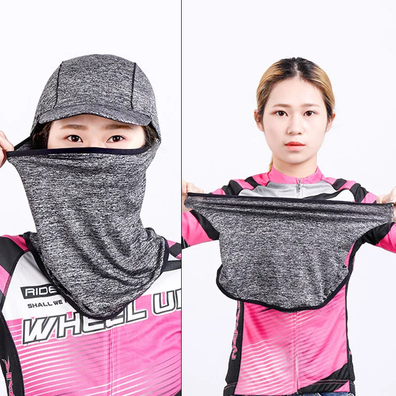 1 комплект полная защита вискоза Headmask непроницаемый для солнечных лучей летняя спортивная шапка головные уборы уход за кожей лица маска для верховой езды оборудование