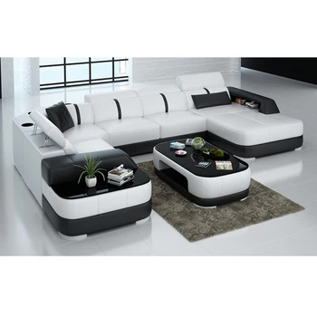 

New Standard Mavin Top-Grain Custom Luxury Leather Corner Sofas