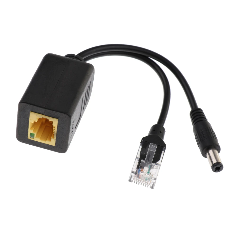 PoE Splitter Power Over Ethernet 24V-12V Compliant IEEE802.3af