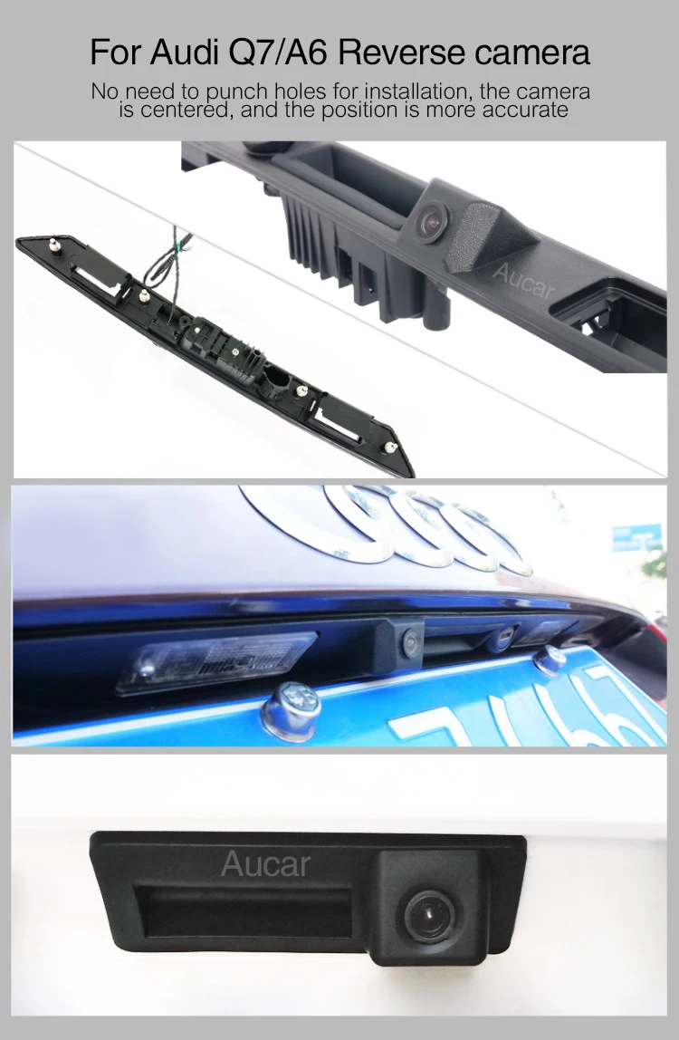 AUDI 后视专用安装图片改