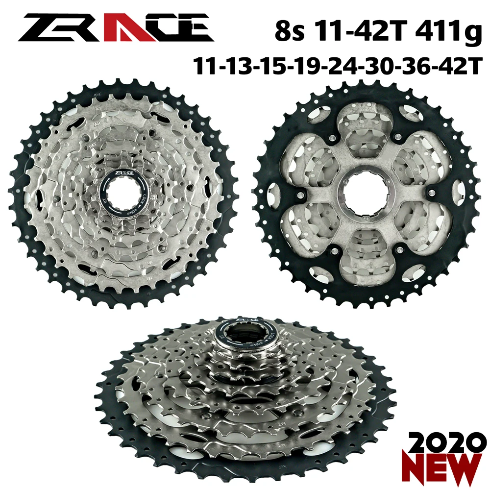 LTWOO ZRACE кассета для велосипеда 8 9 10 11 скоростей MTB велосипед freewheel 11-42 T/11-46 T/11-50 T/11-52 T для ALIVIO/DEOR/SLX/XT Mount - Цвет: 8S 11-42T