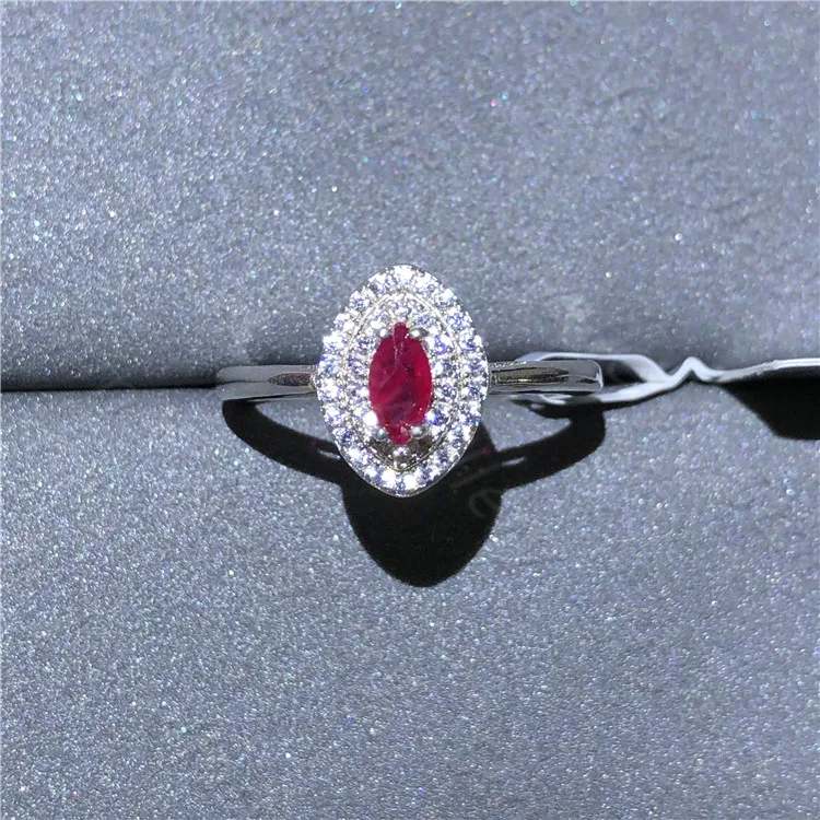 Best 2022 selling style natural pigeon blood ruby ring 925 silver women's ring s&hellip;