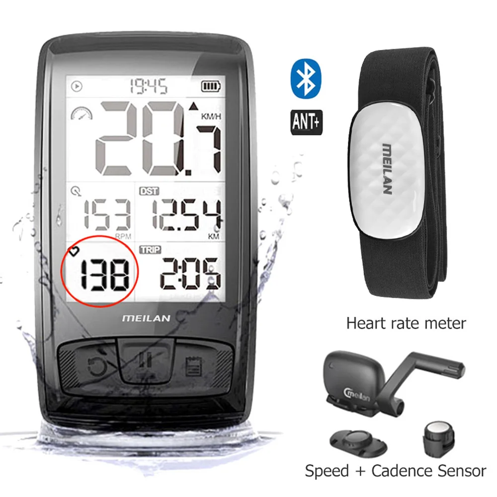 wireless bike speedometer