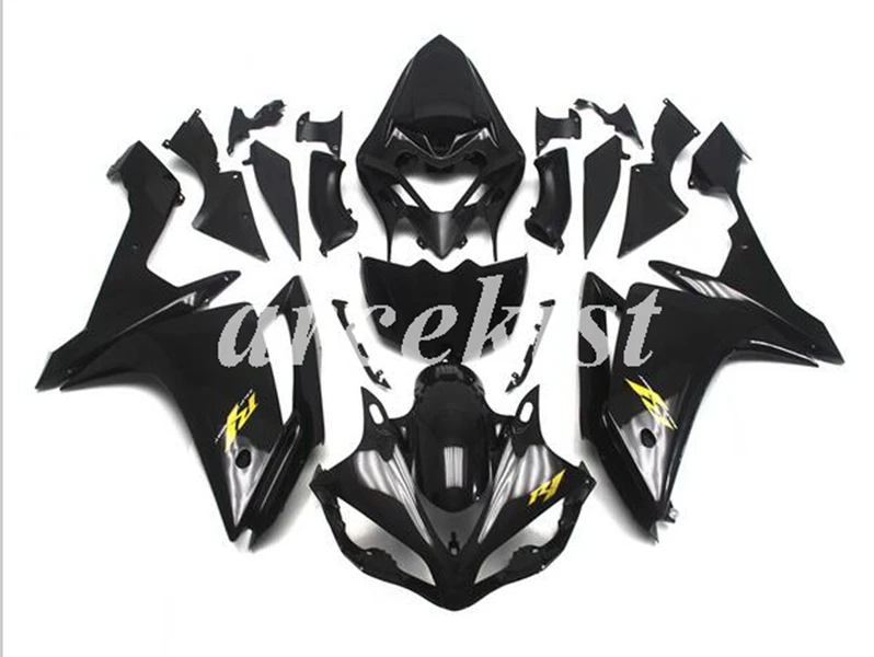 Литьевая форма) ABS Обтекатели комплект подходит для Yamaha YZF1000 R1 2007 2008 07 08 YZF R1 Кузов Набор белый матовый полный