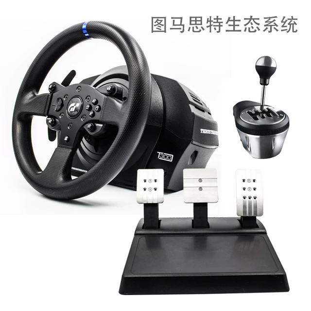 Thrustmaster T300 RS GT Racing Wheel - PC - PS5 - PS4 + Thrustmaster TH8A  Gaming