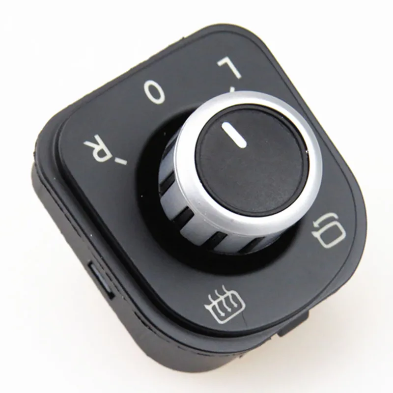 

AZQFZ Side Mirror Switch Button Control Adjustment Knob For VW PASSAT B6 RABBIT TIGUAN JETTA MK5 GOLF MK5 MK6 GTI 5 6 5ND959565A