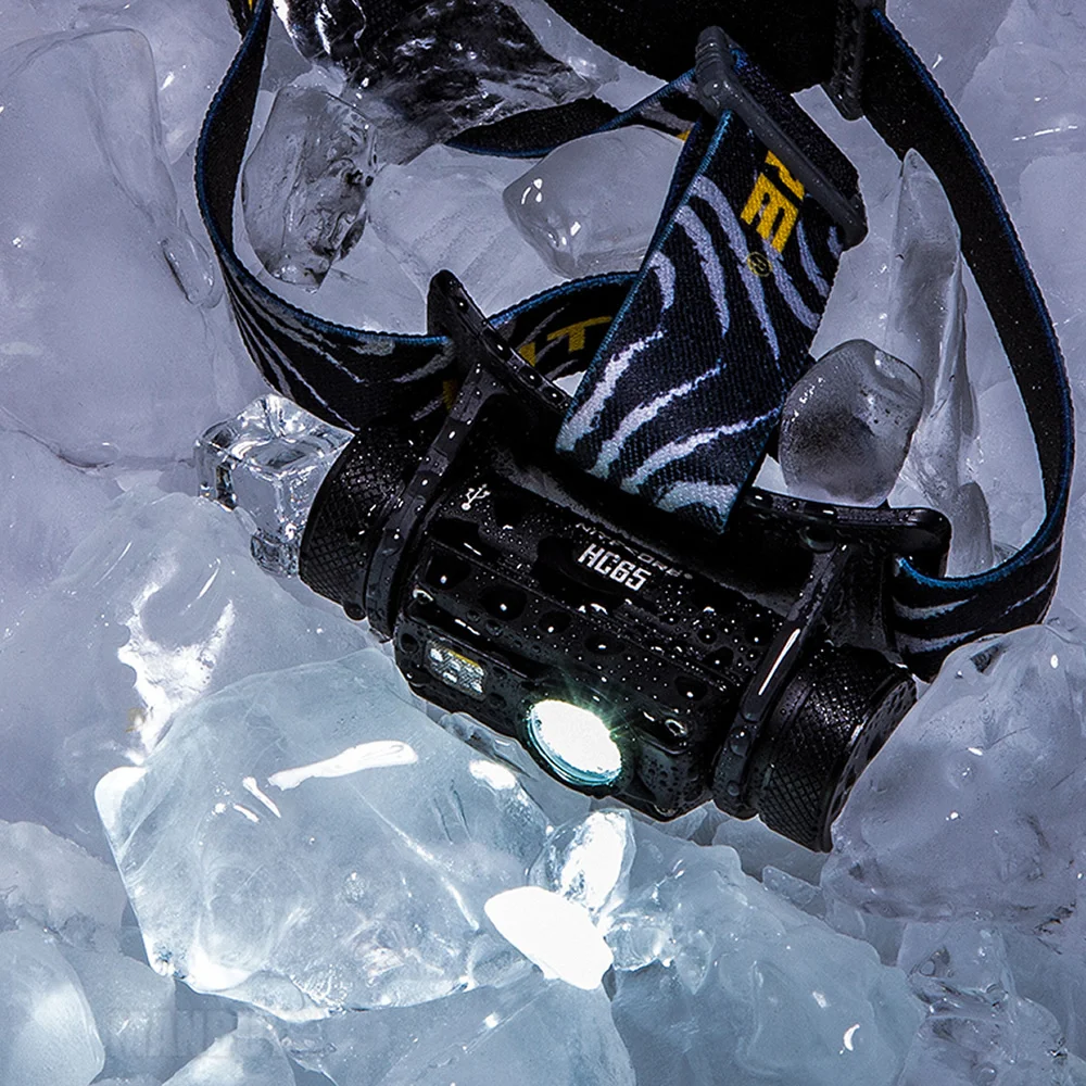 Хит продаж NITECORE HC65 1000 LMs фара 40C низкая термостойкость аккумуляторная батарея