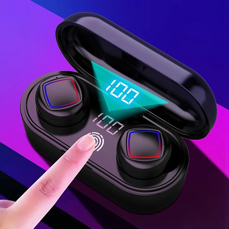 FULL-HMB-11 TWS Беспроводные Bluetooth 5,0 наушники стерео Спортивная гарнитура с микрофоном