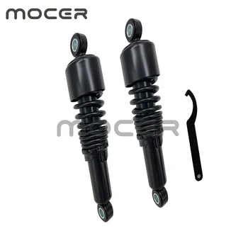 

279MM 280MM 2pieces Brand New 1 Pair Motorcycle Rear Shock Absorber for Honda Suzuki Kawasaki black
