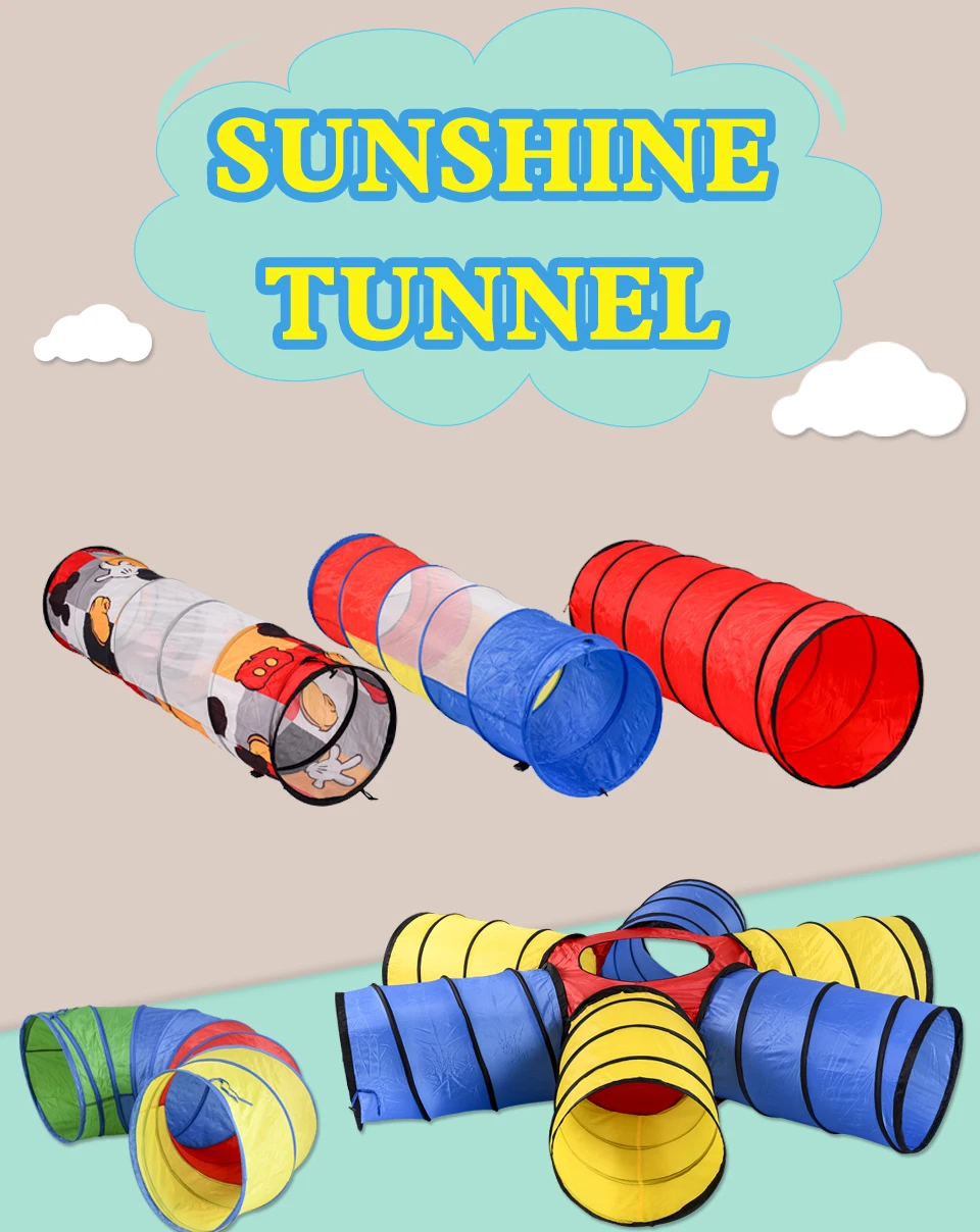 children's crawl through tunnel