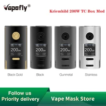 Vapefly Kriemhild 200 Вт TC бокс мод с 1,33 дюймовым tft-экраном Макс. 200 Вт Подходит для 18650/20700/21700 батарейный блок Vape VS Gen Mod