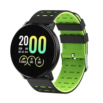 

119Plus Smart Fitness Bracelet Band With Measuring Pressure Pulse Meter Sport Activity Tracker Watch Wristband Clock Hours