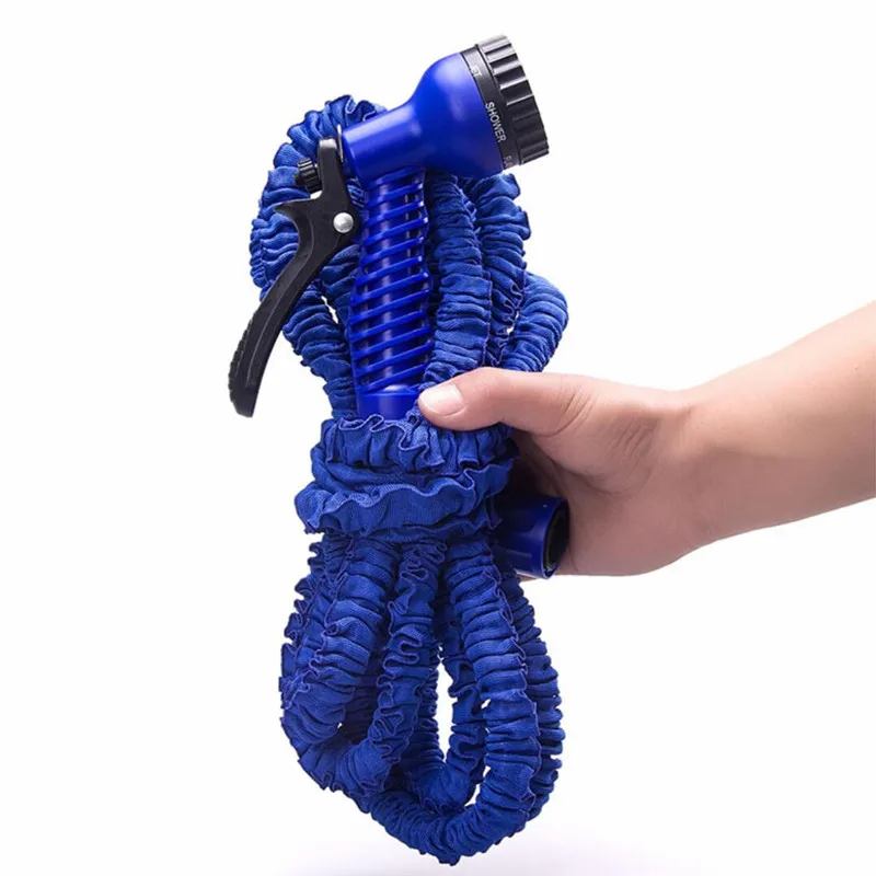 25FT-200FT Garden Hose Expandable Magic Flexible Water Hose EU Hose Plastic Hoses Pipe With Spray Gun To Watering Car Wash Spray - Image 3