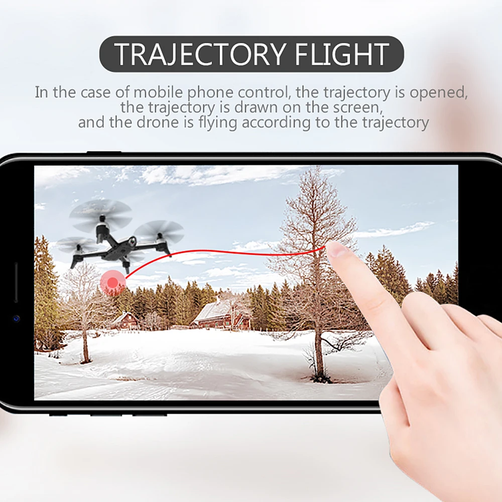 LOOZYKIT SG907 gps с 4K HD двойной камерой широкоугольный 5G wifi FPV RC Квадрокоптер складной дроны Профессиональный gps Me