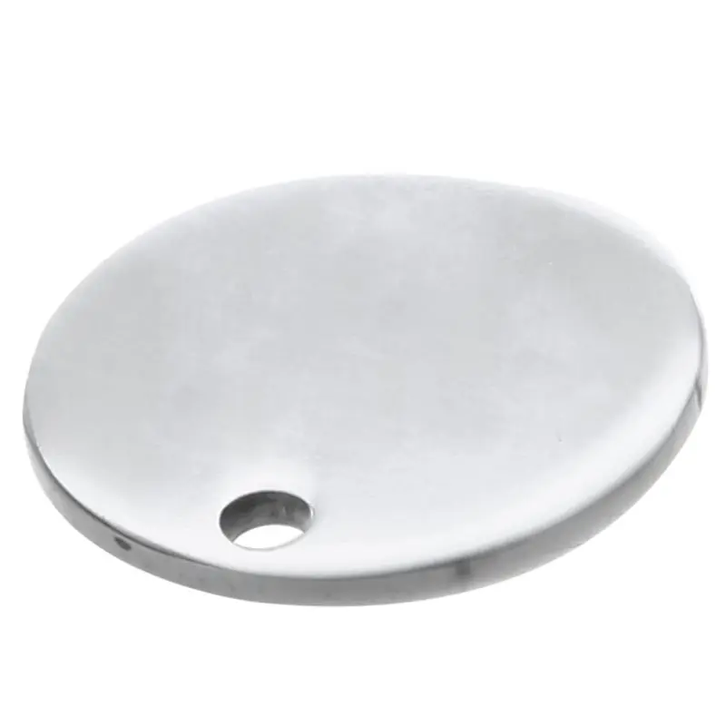 Pet ID Tag Выгравированная и кольцо, собака, кошка, именные ярлыки, персонализированная именная бирка 32 мм серебро