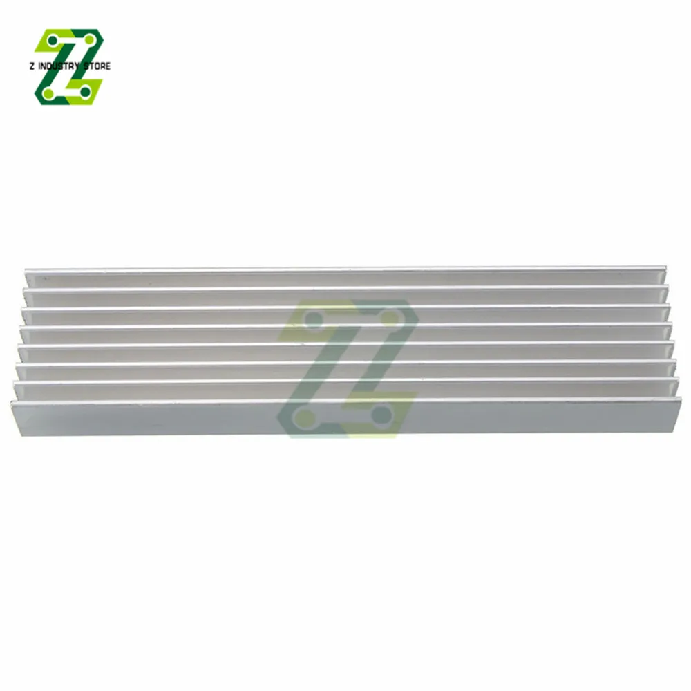 100x25x10mm Radiator Aluminum Heatsink Extruded Heat Sink for LED Electronic Heat Dissipation Cooling Cooler aluminum heat sink