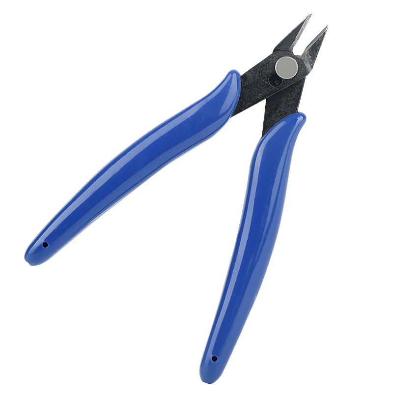 

Jcd soldering frame blue Electrical Wire Cutters Cutting Side Snips Flush Pliers Anti-shock Nipper Multi Functional welding tool