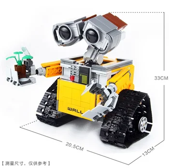 

New MOC RC Robot WALL E Idea Fit Legoings Technic Robot Figures Model Building Block Bricks Diy Toy Gift Kids Birthday Christmas