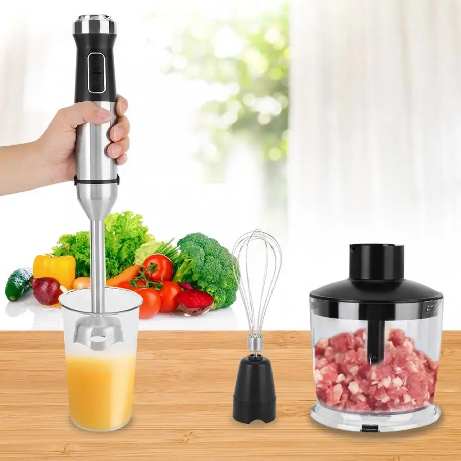 Ручной Мини-блендер 1100 Вт ручная соковыжималка миксер кухонный блендер