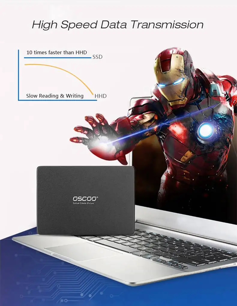 2.5inch SATA 3 6Gbps Internal Hard Drive SSD Solid State Drive 120GB Hard Disk Internal Solid State Drives