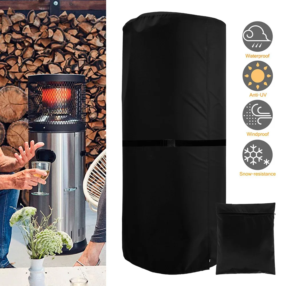 Garden Gas Pyramid Heater Cover Waterproof Outdoor Furniture Patio Dustproof Protective 210D Oxford Cloth With Zipper | Дом и сад