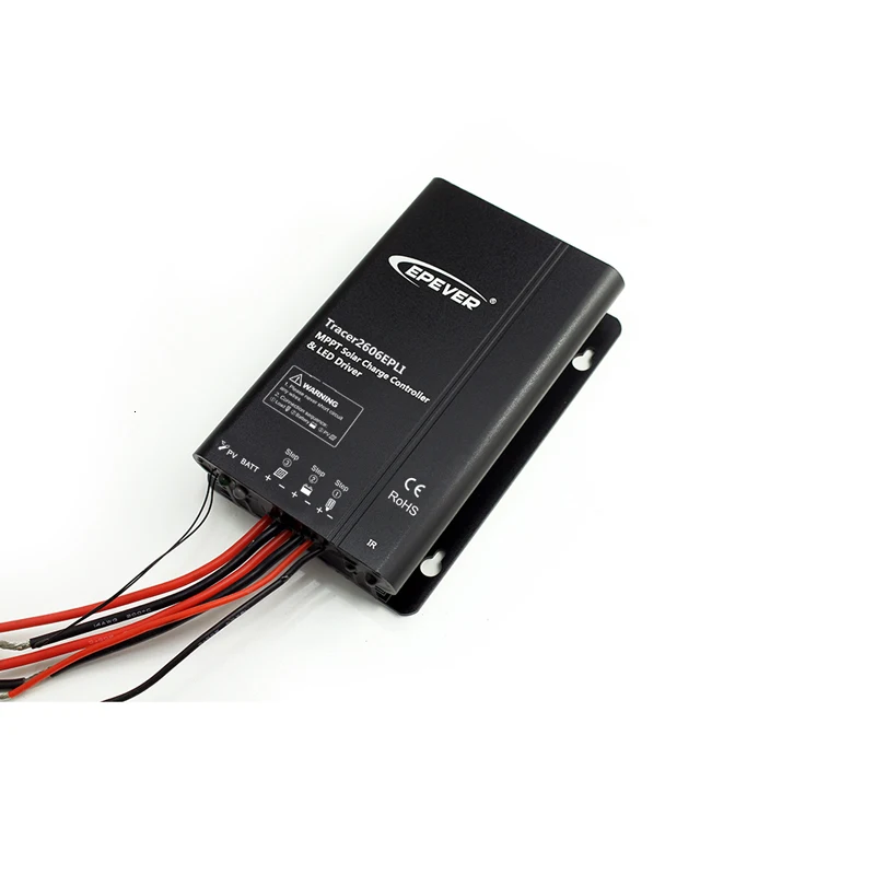 EPEVER Tracer2606EPLI 10A 12 в 130 Вт литиевая батарея MPPT Солнечный контроллер заряда с драйвером постоянного тока для светодиода IP68 контроллер