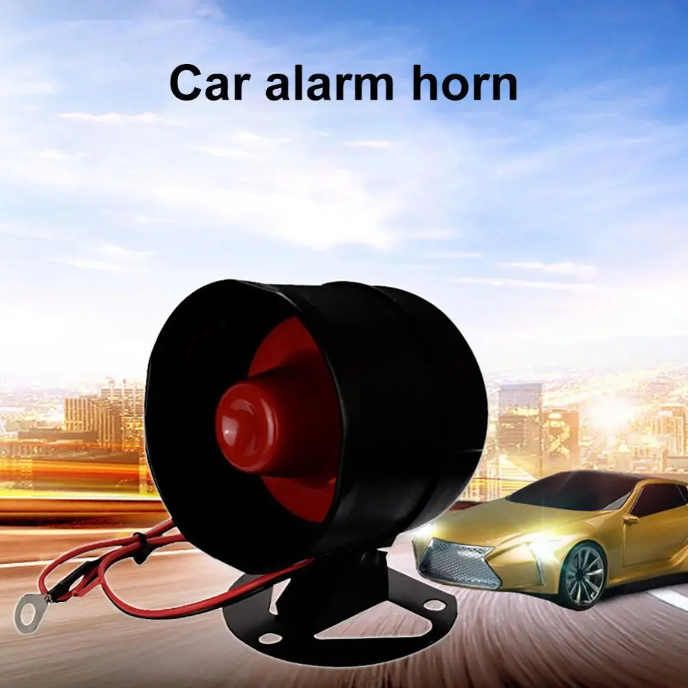 ST-511 Universal 12V 15W Car Vehicle Anti-theft Loud Alarm Electronic Horn 40%