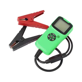 

12V Car Vehicle LCD Battery Voltage Tester Resistor Analyzer CCA Meter Tool LCD screen Large Compatibility Car Battery Tester