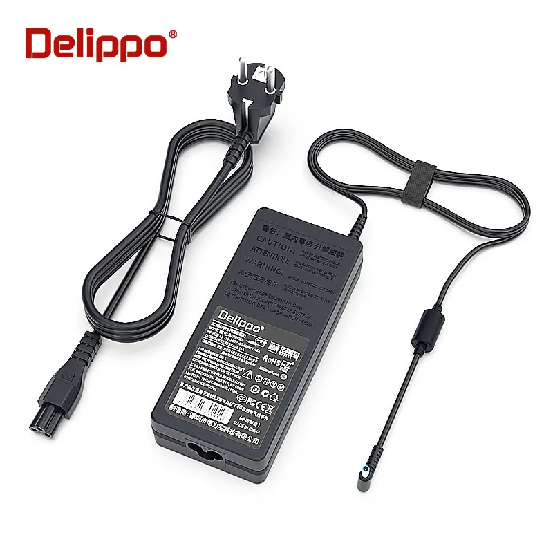Для ноутбука hp 19,5 V 6.15A 120W 4,5*3,0 зарядное устройство для ноутбука ENVY15 ENVY17 Shadow elf 2 omen 15-5209TX адаптер питания Delippo