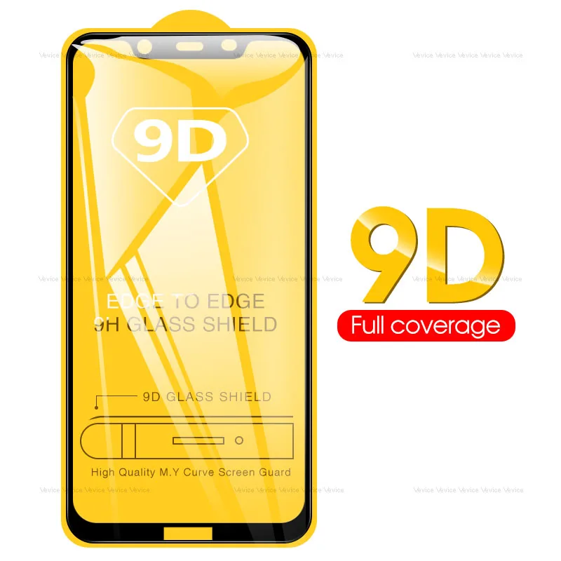 Защитное стекло 9D для Nokia 7 1 полноэкранная защита 3 2 4 9 8 Plus X7 2018 закаленное с полным