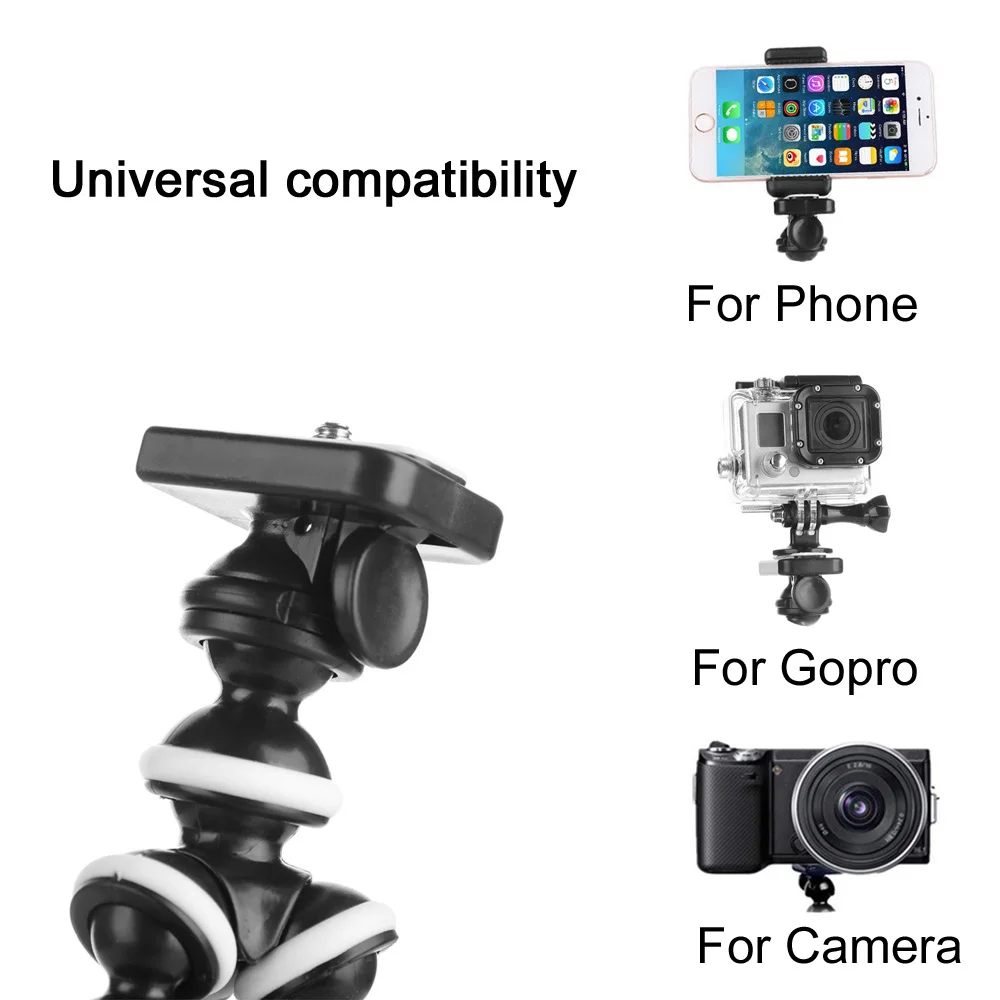 GAQOU Мини Гибкий Мобильный телефон штатив Gorillapod для iphone GoPro монопод для цифрового однообъективного зеркального фотоаппарата Statief смартфон Стенд аксессуары