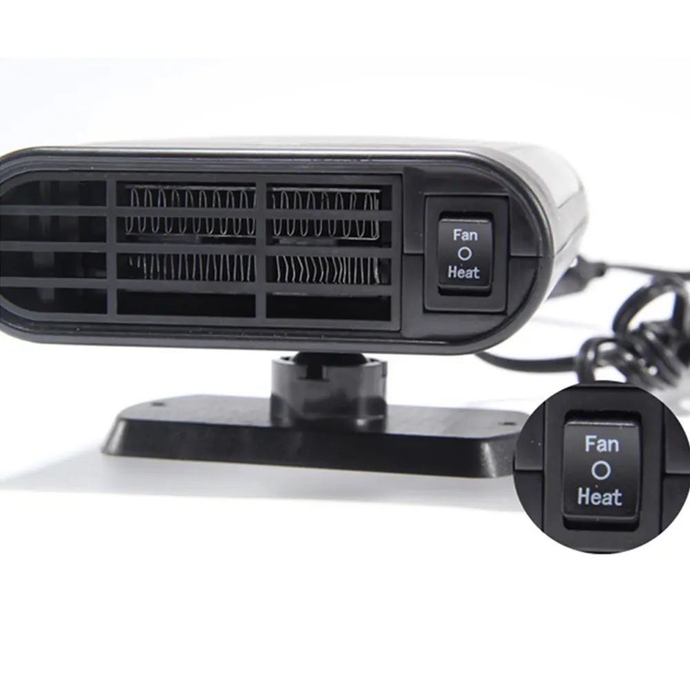 1 шт 150W 12V Портативный автомобиля тепловентилятор Demister горячий ком