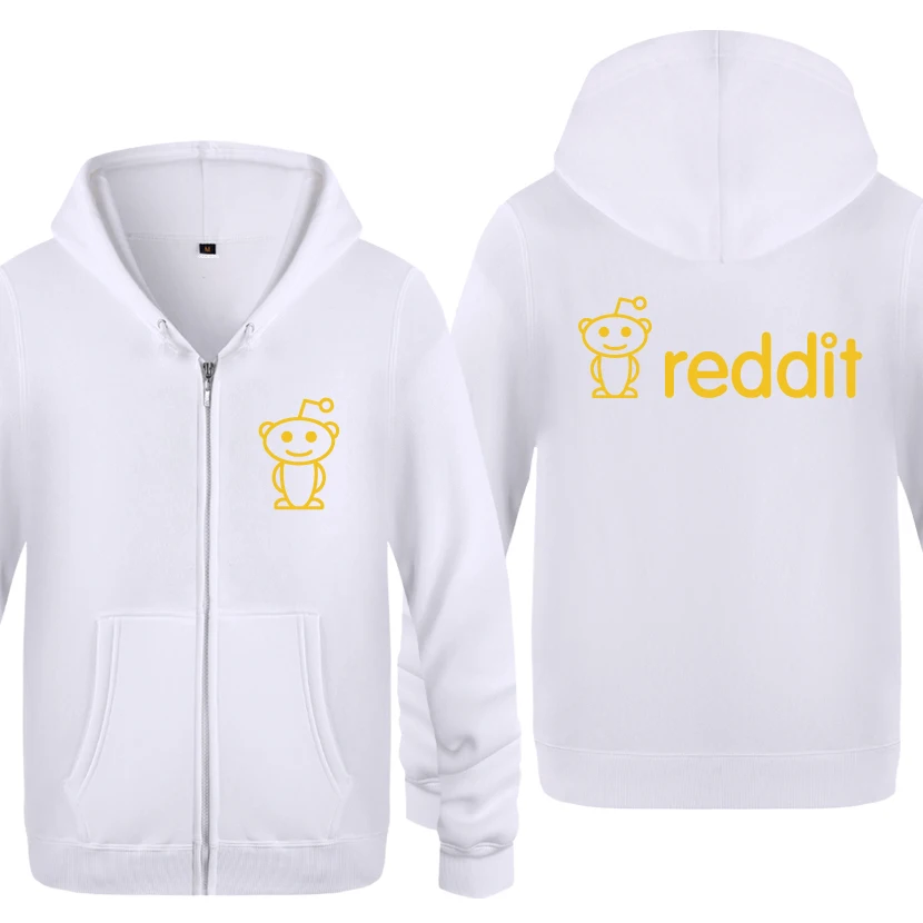 BAY HUAT Милый Reddit инопланетяне толстовки, новинка Для мужчин Для мужчин s с капюшоном и застежкой-молнией Флисовые толстовки кардиганы - Цвет: BAY HUAT