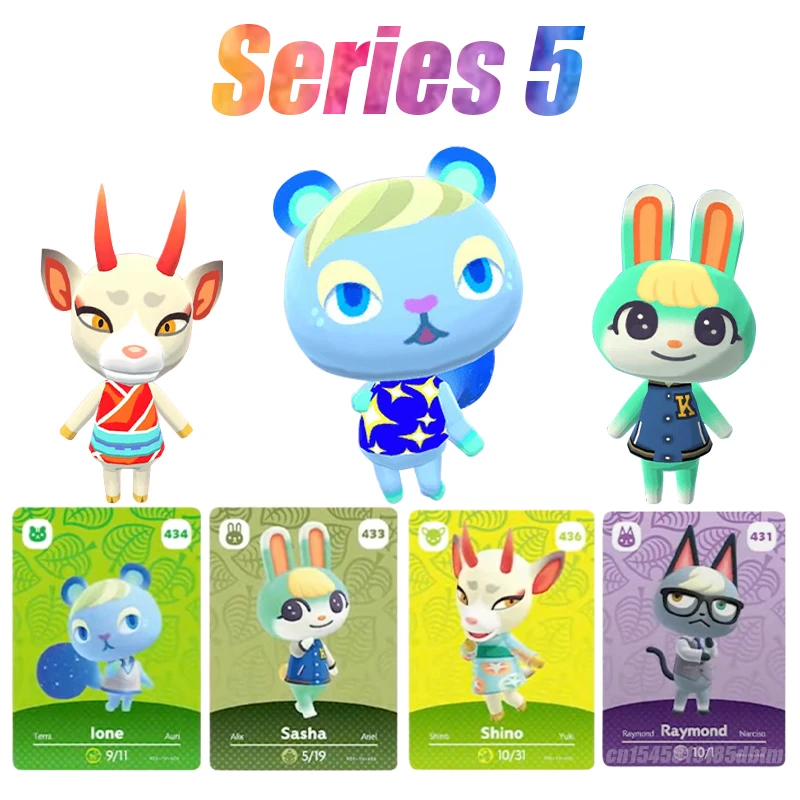 Игровые карты Sasha Lone Amibo Series 5 Поддержка NFC пересечение животных | Игрушки и хобби