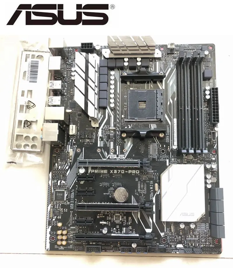 USED ASUS IO SHIELD FOR ASUS PRIME X470 PRO ORIGINAL ONE