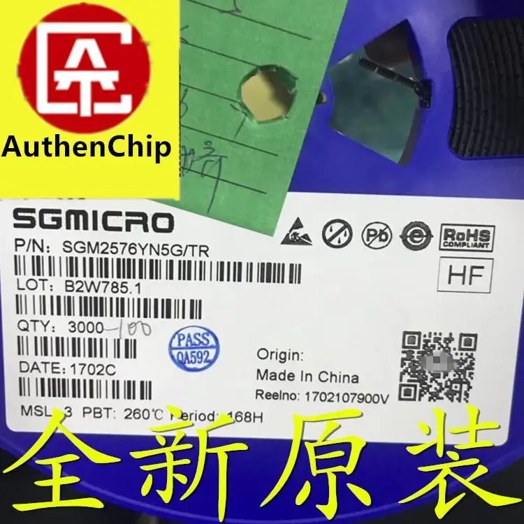 10pcs orginal new in stock SGM2576 SGM2576YN5G/TR SOT23-5 analog switch demulplexer