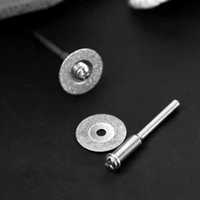 10 шт. алмазный режущий диск пильный диск шлифовальный круг набор роторный инструмент циркулярное использование