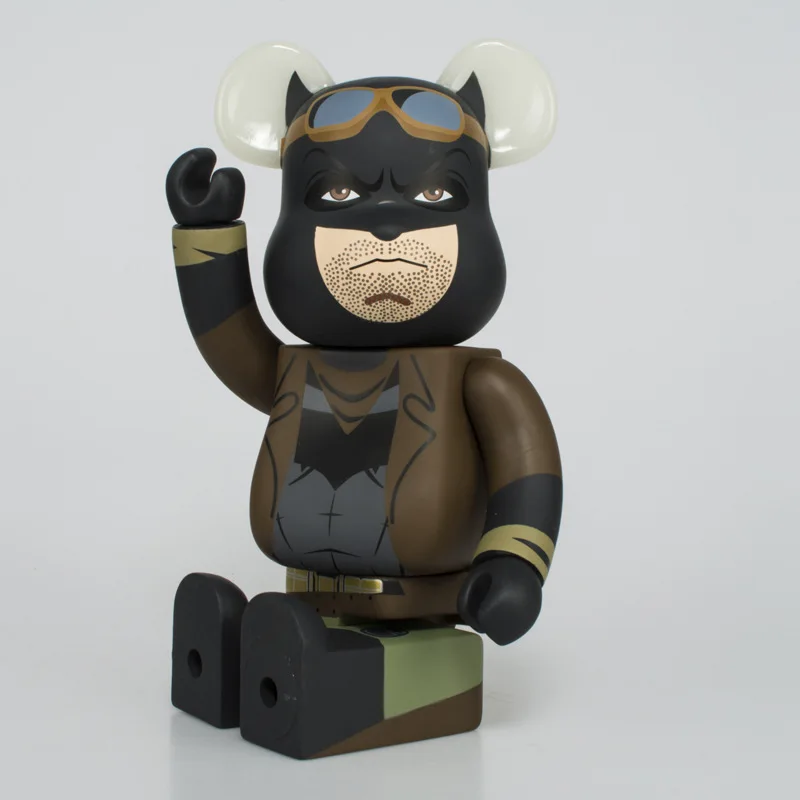 

Hot Selling Violence Bear Bearbrick Blocks Bear Batman 400% Garage Kit Model Ornaments Toy