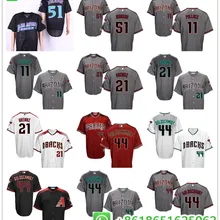 Сшитая Мужская футболка Arizona Paul Goldschmidt Zack Greinke AJ Pollock Randy Johnson FLEX& Cool Base