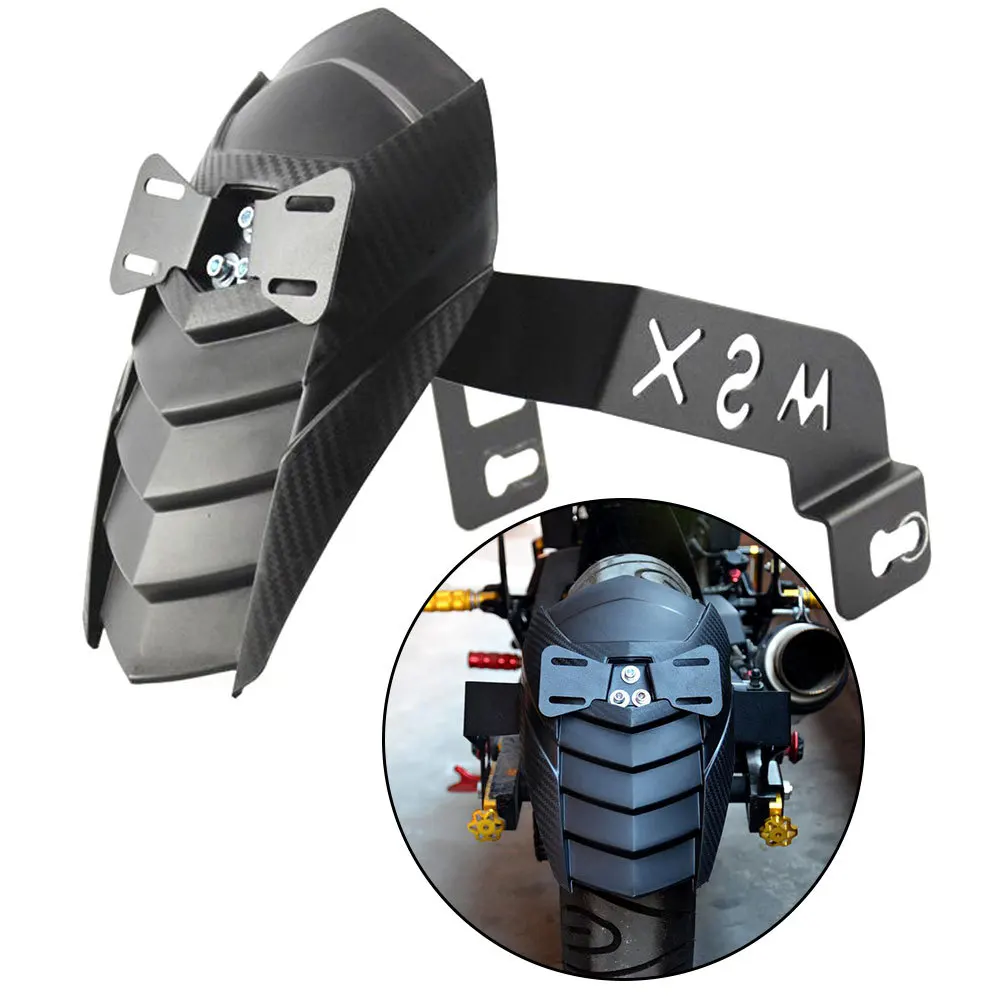 Motorcycle Fenders Motorcycle Rear Splash Guard Mudguard for Honda