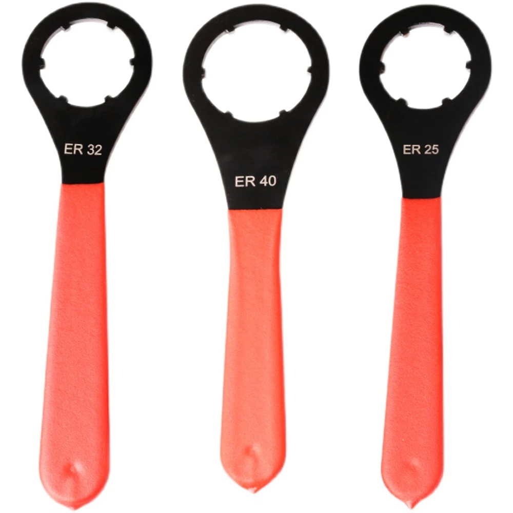 A/M/UM Type ER Collet Chuck ER8A/ER11A/ER16A/ER20A/ER25UM/ER32UM/ER40UM Nut Wrench CNC Milling Tool Lathe Tools ER Spanner
