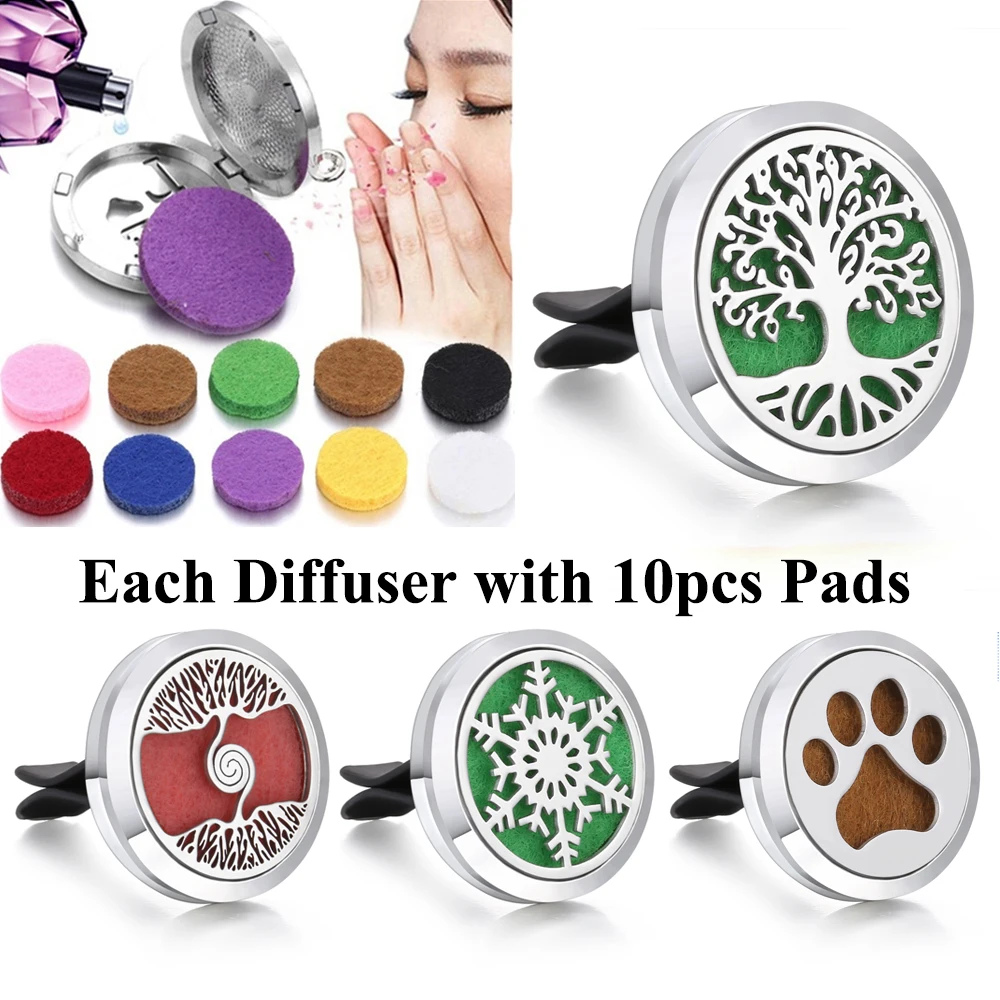 

Car Air Freshener Perfume Aromatherapy Essential Oil Diffuser Air Vent Flavoring Car Decoration Car Perfume Diffuser Clip