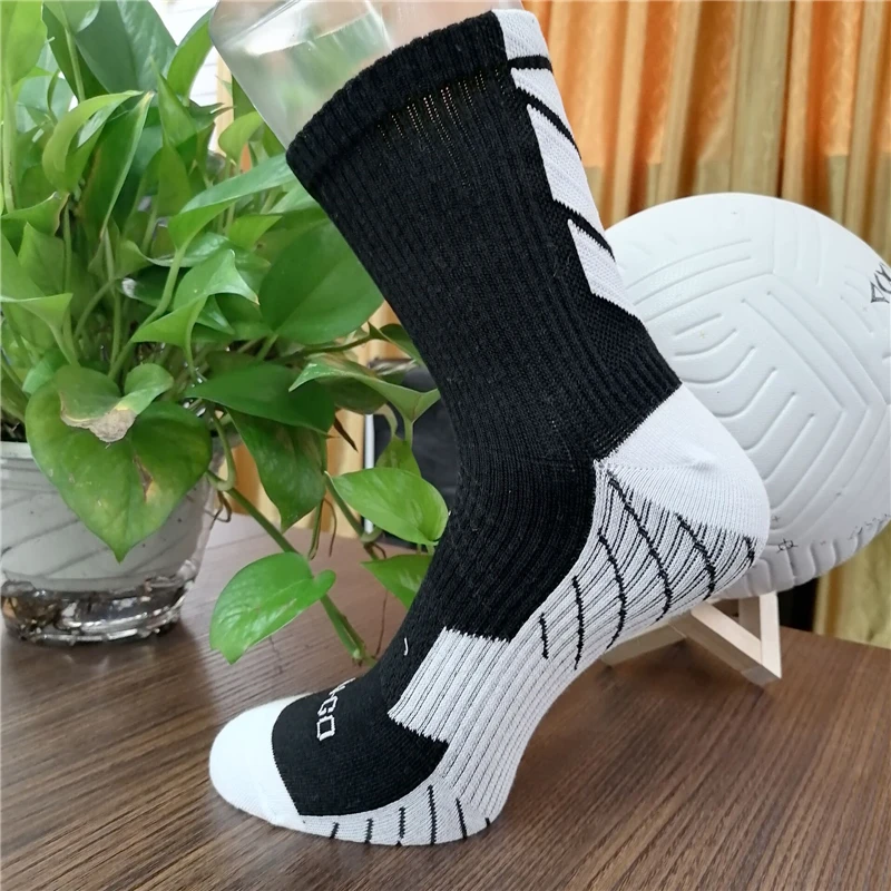 New Sports Anti Slip Soccer Socks Cotton Football Men Socks Women Baseball Rugby Socks