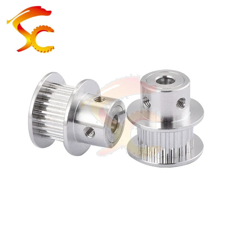 

3D printer pulley Aluminum HTD 3M 20teeth timing pulley bore 6mm fit for 3M belt width 10mm 1pcs/Lot