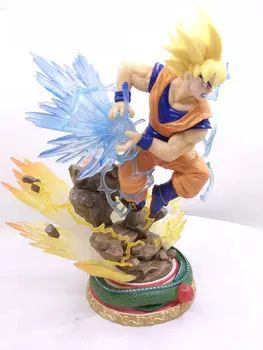 

Dragon Ball Son Goku Super Saiyan Son Effect Gokou DragonBall Kakarotto 25CM Action Figure Model