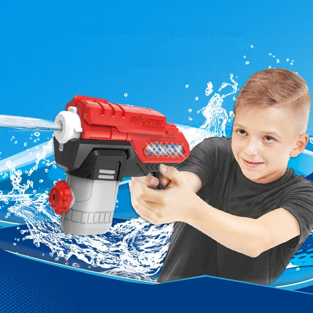 Kids electric high pressure remote spray water gun boys outdoor beach amusement park water interactive toy gift 1