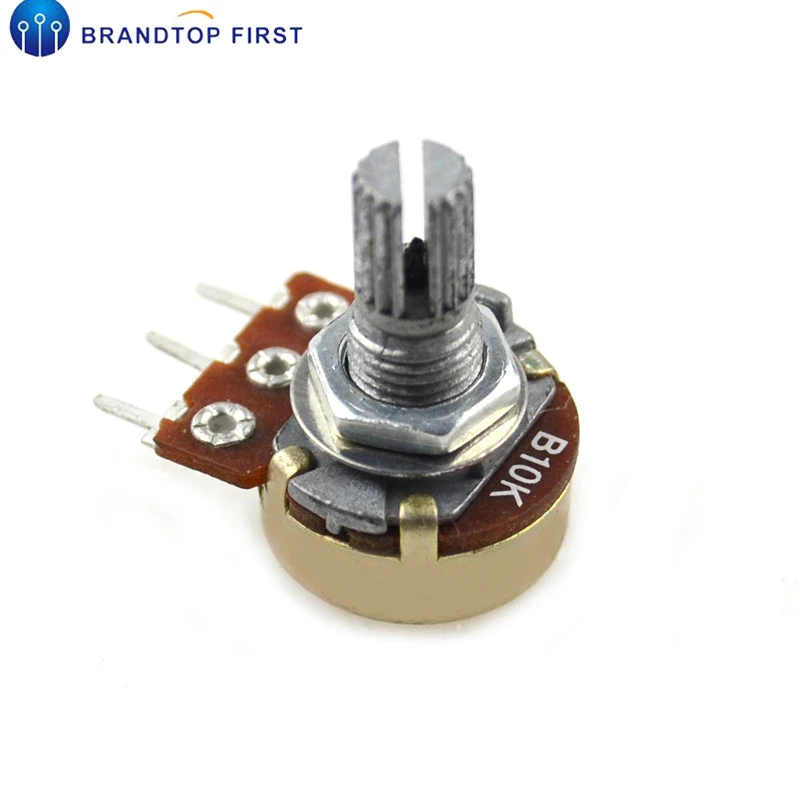 dimmable light switch WH148 Potentiometer Pot single joint amplifier Pots 1K 2K 5K 10K 20K 50K 100K 250K 500K 1M motion detector light switch
